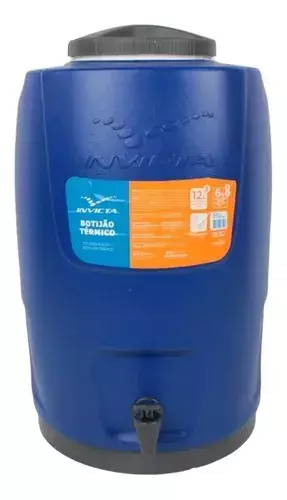 Bidón Térmico 12lts Azul 43,5x25cm