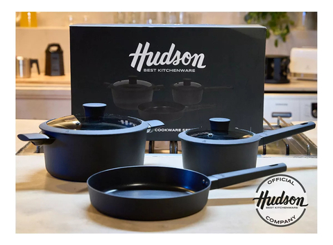 Batería De Aluminio Antiadherente 5 Piezas Hudson Daily - comprar online