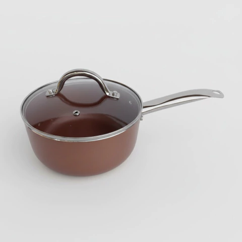 Cacerola 20x10cm Antiadherente Cobre Con Mango - comprar online