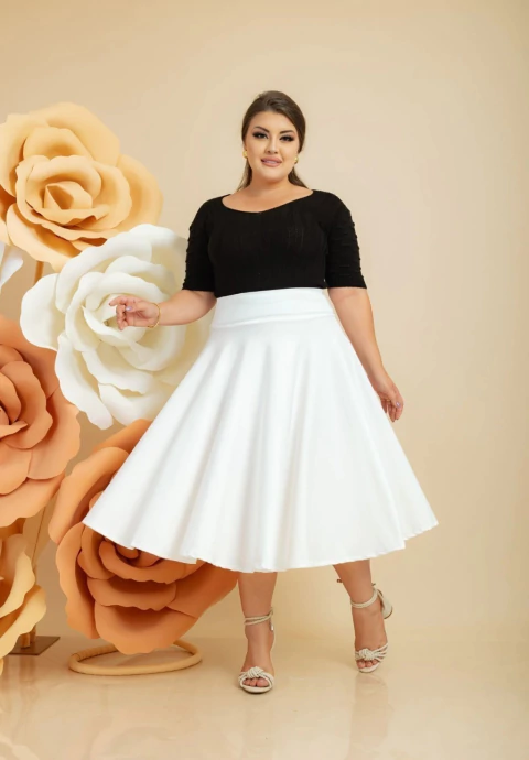 Saia Suplex Branca 360 Graus - comprar online