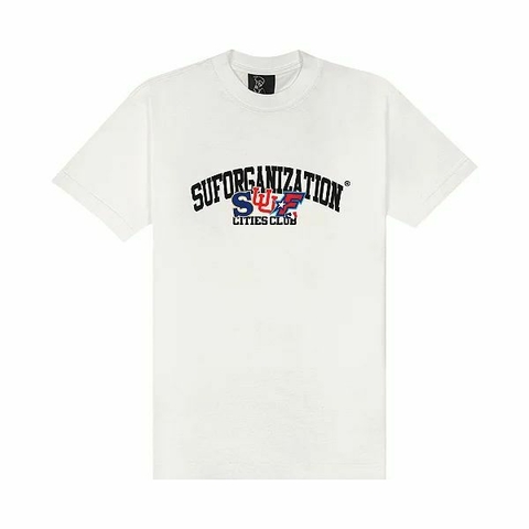TEE SUFCITIES OFF WHITE - comprar online