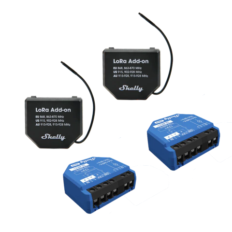 Kit LoRa - Kit AddOn x 2 + Shelly 1 Gen3 x 2 - comprar online