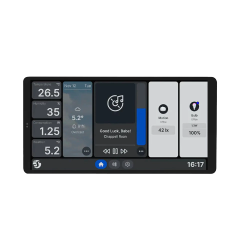 Shelly Wall Display X2 (Black) + BLU HT (Black) - comprar online