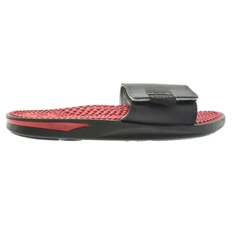 Chinela velcro negro rojo 40/45 - Br Sport - comprar online