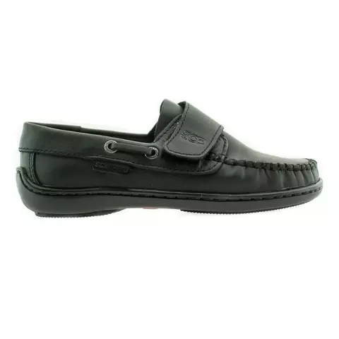 Nautico escolar con abrojo Bufalo negros 34-38 - Scarpino - comprar online