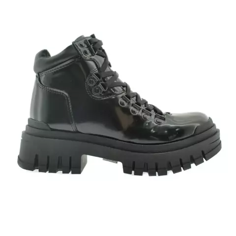 Borcegos base track negros/charol 35/40 - Mika - comprar online