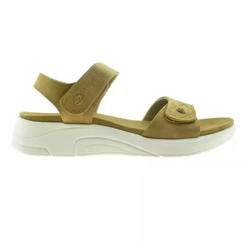 Sandalia dama 2 velcro camel 35/41 - Massimo Chiesa - comprar online