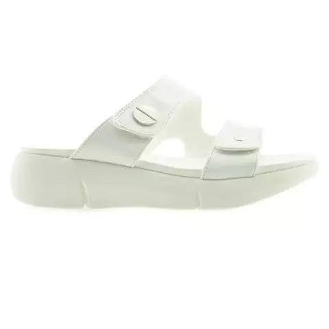 Chinela dama velcro blanco 36/40 - Massimo Chiesa - comprar online