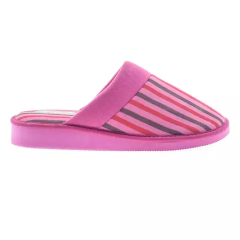 Pantuflas raso fucsia con rayas 36/41 - Purinki - comprar online