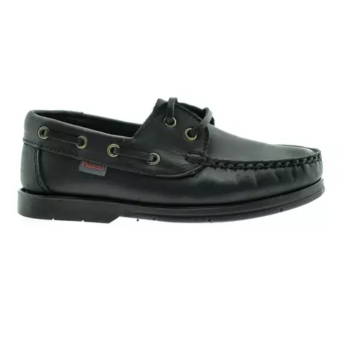 Nautico acordonado cuero negro 34/41 - Marcel - comprar online