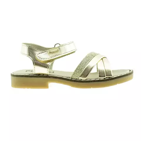 Sandalia con tiras dorado 27/33 - Marcel - comprar online