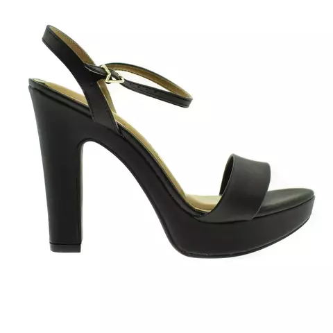 Sandalia taco alto con hebilla negro 35/41 - Vizzano - comprar online