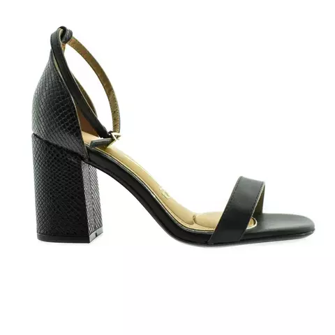 Sandalia de dama con hebilla negro 35/40 - Vizzano - comprar online