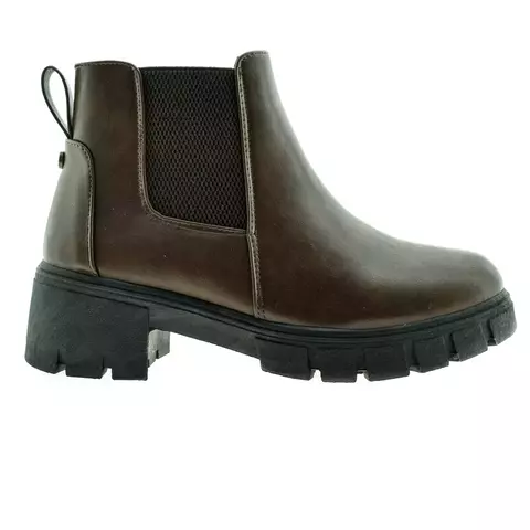 Botita con elastico cuero marron 35/40 - Massimo Chiesa - comprar online