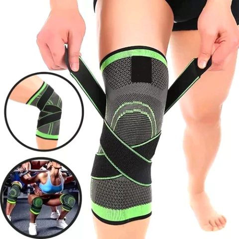 Joelheira Compressão Proteção Ajustável Cross Fitness Adicionar aos favoritos 4.4 Avaliação 4.5 de 5 (994)