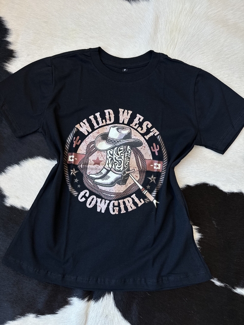 T-shirt feminina country Cowgirl - comprar online