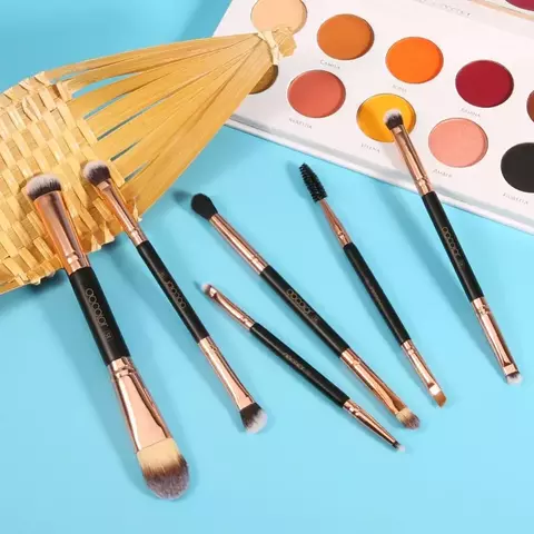 Set 6 brochas dobles