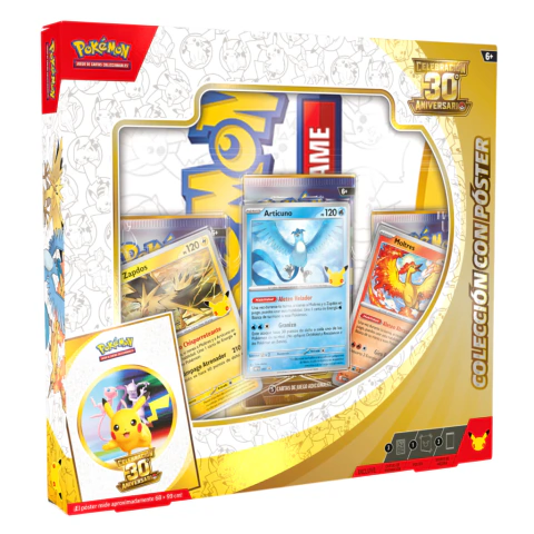 PREVENTA Pokemon TCG 30th Celebration - Poster Collection English