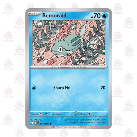 Remoraid 016/086 - ME04: Chaos Rising (CRI)