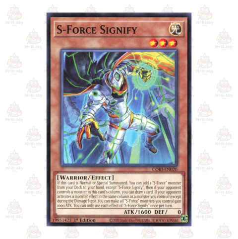 S-Force Signify - Chaos Origins / CORI-EN020