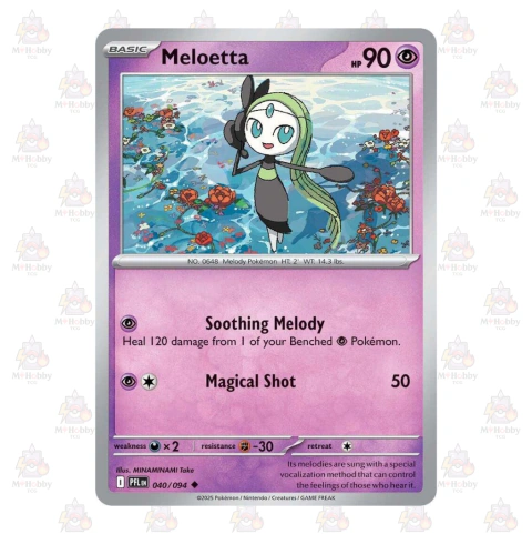 Meloetta 040/094 - ME02: Phantasmal Flames (PFL)
