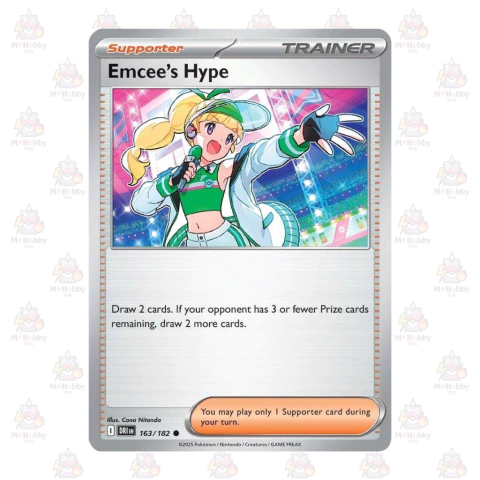 Emcee's Hype - 163/182 - SV10: Destined Rivals (DRI)
