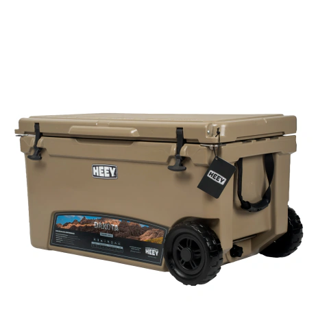 Cooler com roda DAKOTA - 70QT | SAND