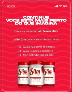 SLIM CAPS — Controle o apetite, reduza a vontade por doces e conquiste o emagrecimento que você procura com mais leveza, confiança e bem-estar. - - Naturais do Brasil