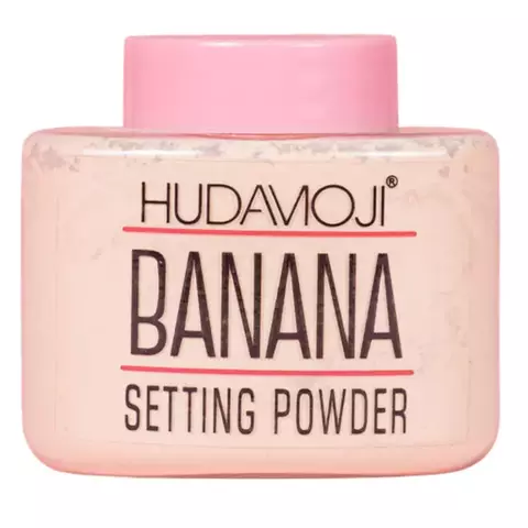 Polvo suelto banana setting powder