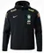 Jaqueta Corta-Vento Seleção Brasileira Treino 25/26 - Masculina Nike - Preta