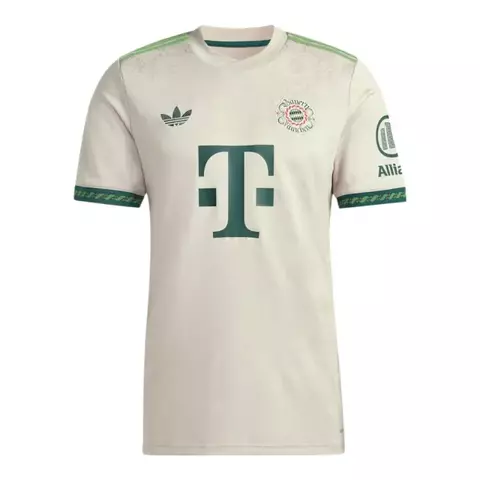 Camisa Bayern de Munique Edição Especial Oktoberfest 25/26 - Torcedor Adidas Masculina - Bege e verde - comprar online