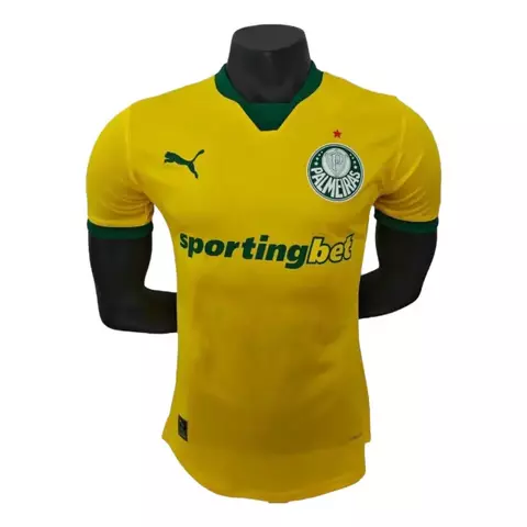 Camisa Palmeiras III 25/26 - Jogador Puma Masculina - Amarela e verde - comprar online