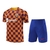 Kit Treino adulto - Camisa e Shorts - Barcelona Nike 23/24 - Amarelo e azul