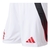 Short Flamengo I 25/26 - Masculino Adidas - Branco com detalhes em vermelho e preto na internet