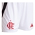 Short Flamengo I 25/26 - Masculino Adidas - Branco com detalhes em vermelho e preto - Mantos L & E