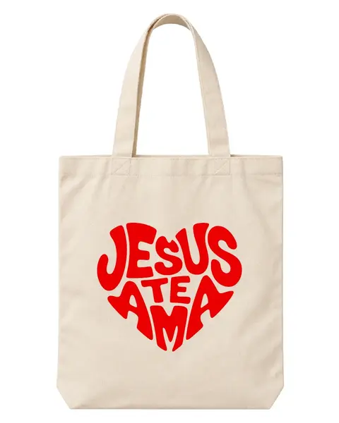 Ecobag Jesus Te Ama