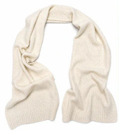CH1858 - BUFANDON BOUCLE PLUMA CRUDO - comprar online