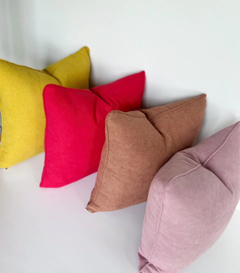 Funda sin relleno PANA TRAMA 45x45cm ANTIMANCHA Y LAVABLE
