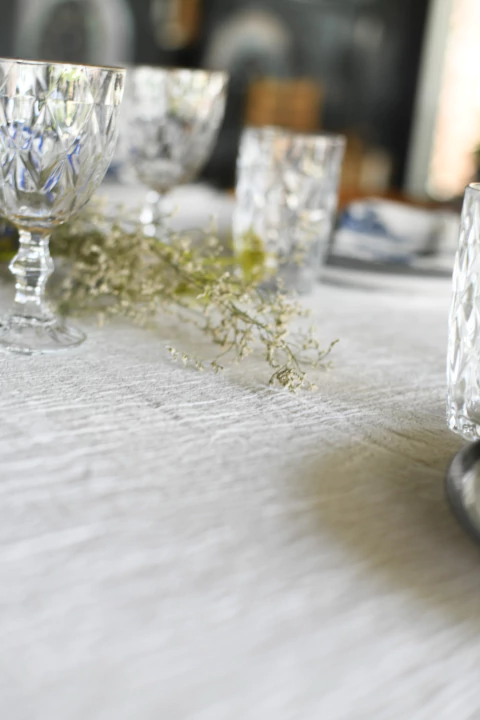 MANTEL GASA BLANCO - comprar online