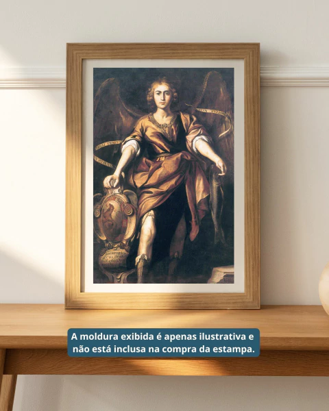 Estampa São Rafael Arcanjo - comprar online
