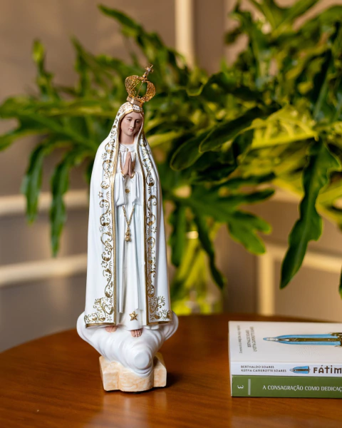 Imagem Nossa Senhora de Fátima Capelinha 30cm - comprar online