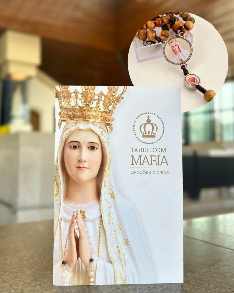 KIT Devocionário: Orações diárias + Terço Tarde com Maria - comprar online