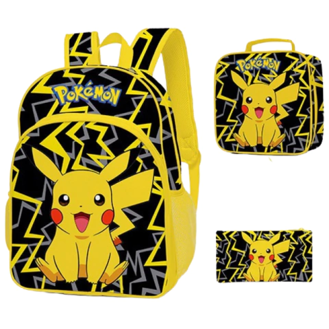 Set Mochila Pikachu