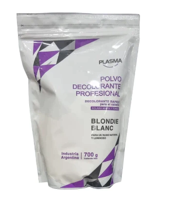 PLASMA POLVO DECOLORANTE PROFESIONAL BLONDIE BLANC 700g.