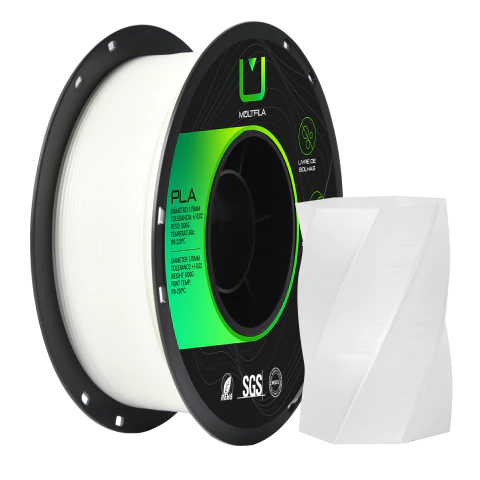 Filamento Pla Transparente kg Multfila Para Impressora 3D 1.75mm