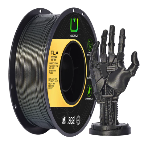 Filamento Pla Galaxy Golden 1kg Multfila Para Impressora 3D 1.75mm