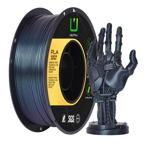 Filamento Pla Galaxy Blue 1kg Multfila Para Impressora 3D 1.75mm