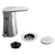 Grifería de Bidet FV Compacta Monocomando Cromada