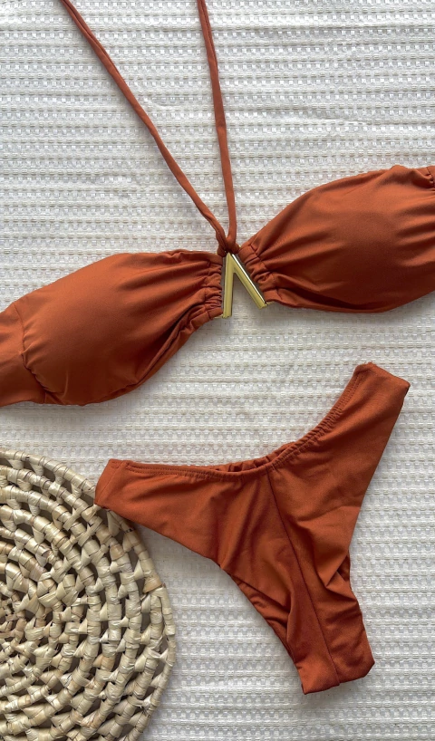 Biquíni Vik Asa Delta Terracota