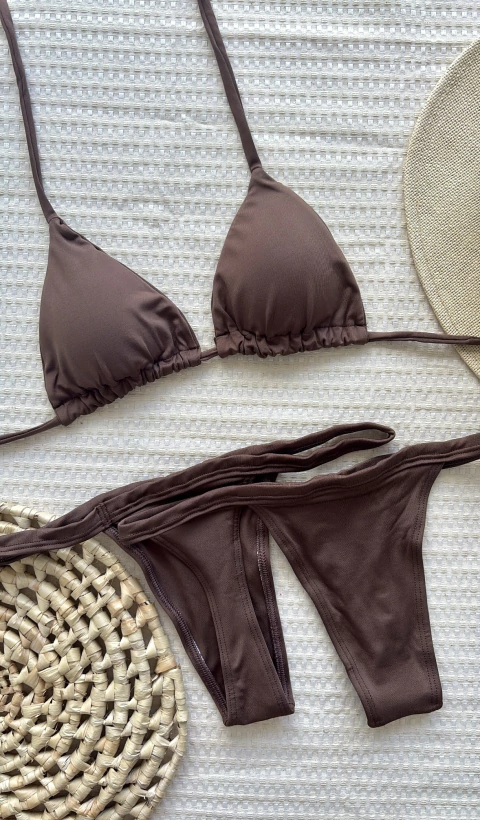 Biquíni Fita Marrom
